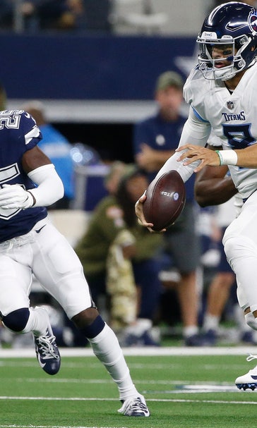 Mariota recovers, Titans top Cowboys 28-14 in Cooper’s debut